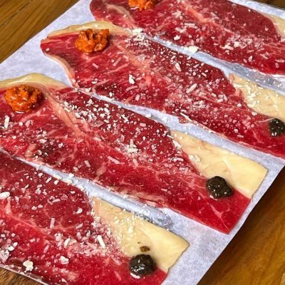 carpaccio entrecot 2